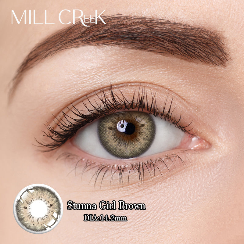 Stunna girl brown 14.2mm