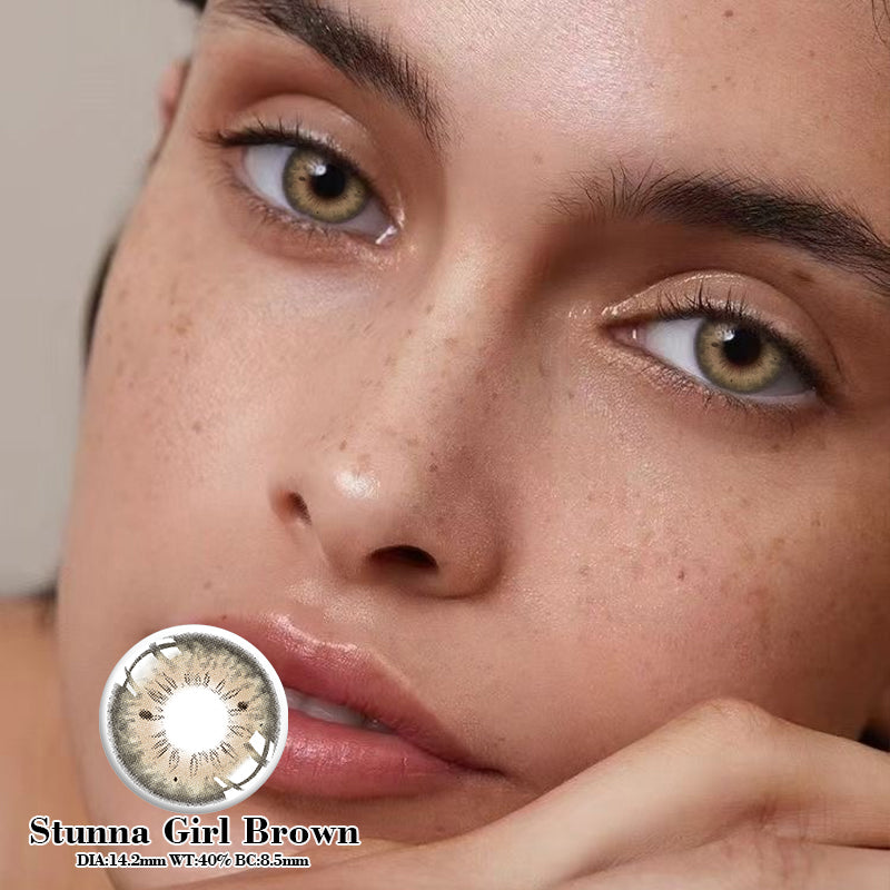 Stunna girl brown 14.2mm