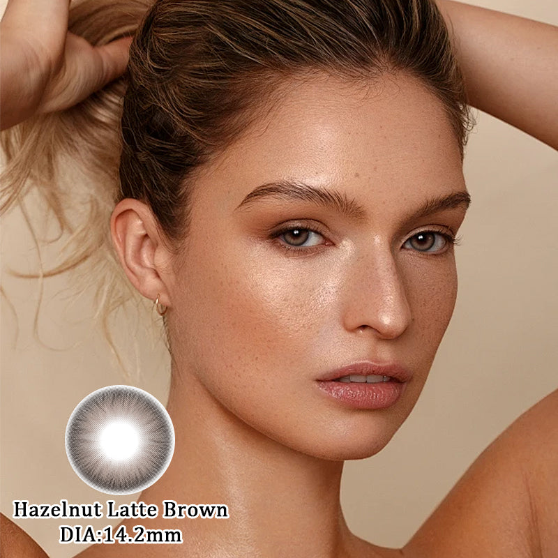 Hazelnut Latte Brown 14.2mm
