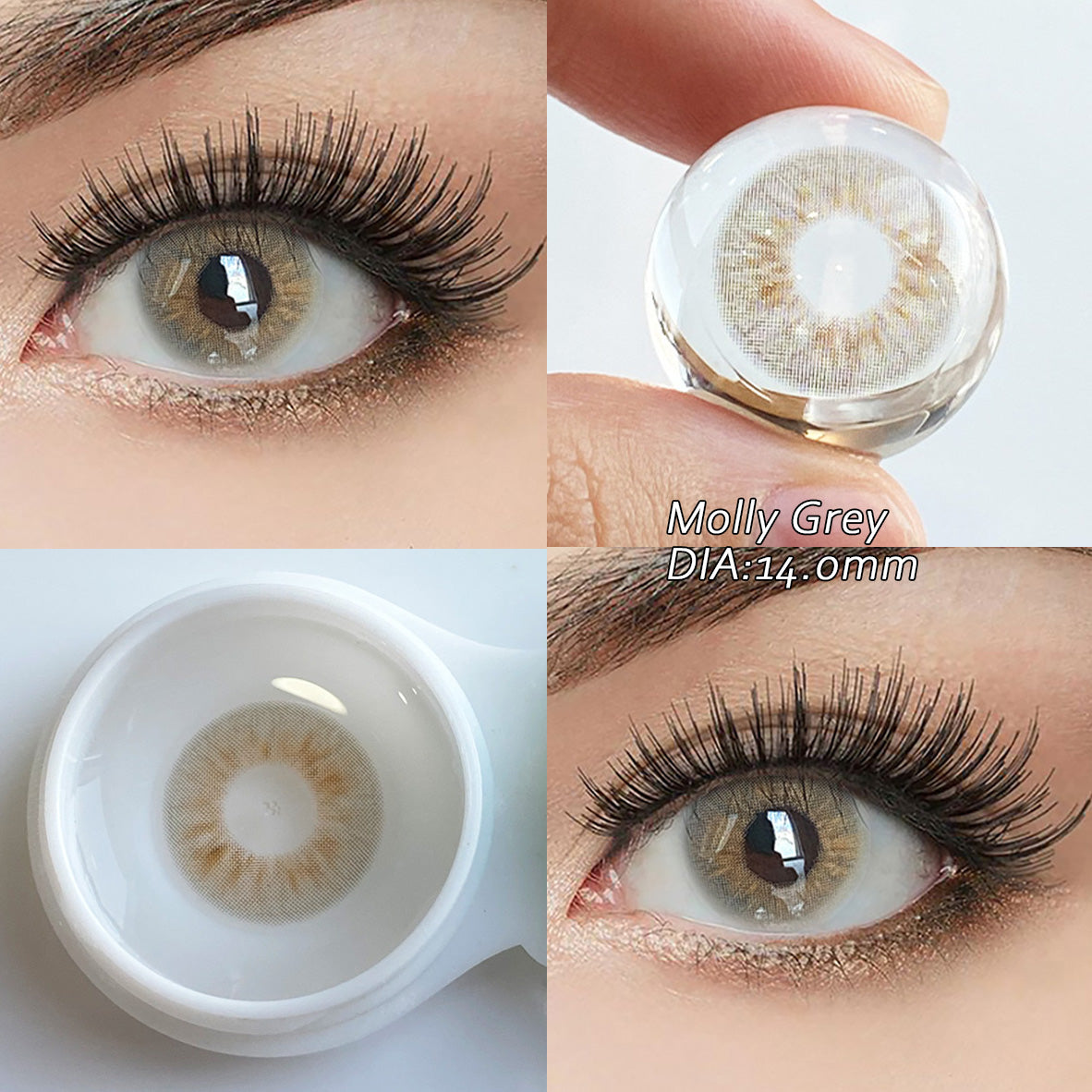 Jasminum Grey/Molly Grey 14.0mm