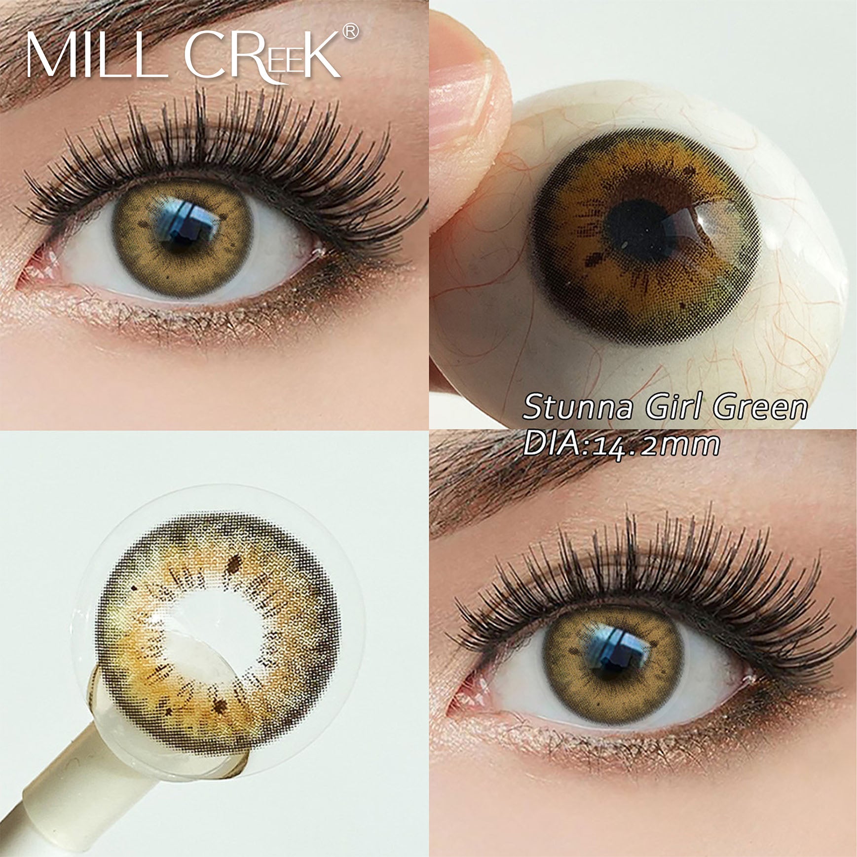Stunna Girl Green 14.2mm