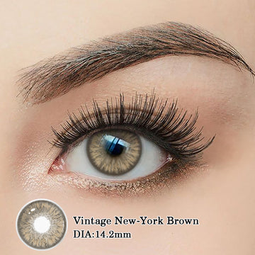 Vintage New-York Brown 14.2mm